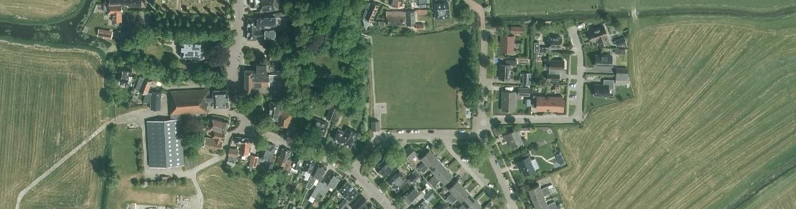 Luchtfoto van Jorwert