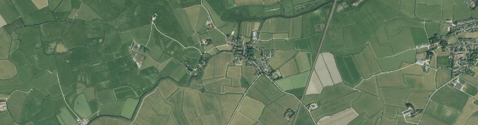 Luchtfoto van Buitengebied Jorwert