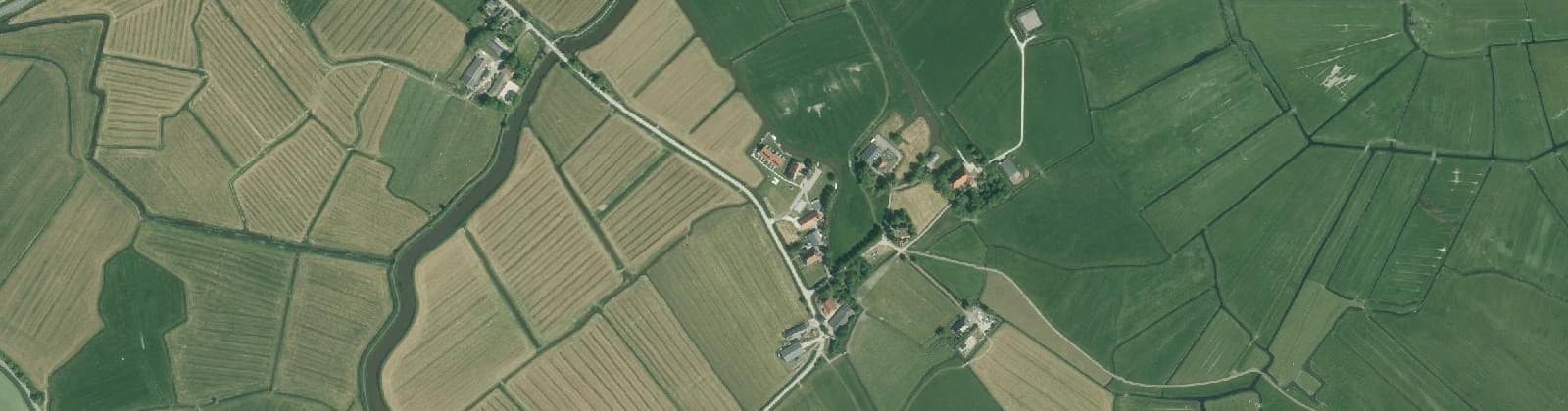 Luchtfoto van Leons