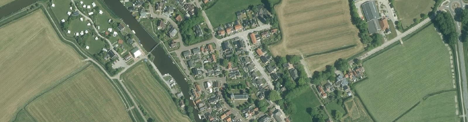 Luchtfoto van Easterlittens