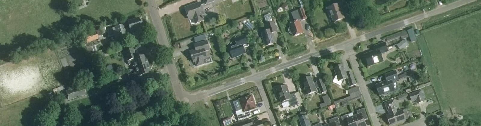 Luchtfoto van Fochteloo