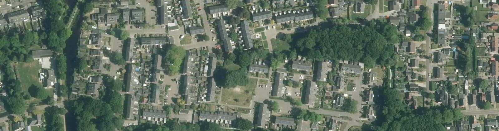 Luchtfoto van Oosterwolde-Prandinga