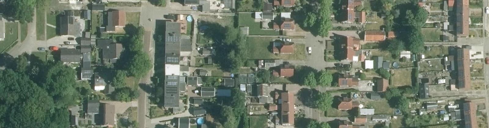 Luchtfoto van Oosterwolde-Weemeweg
