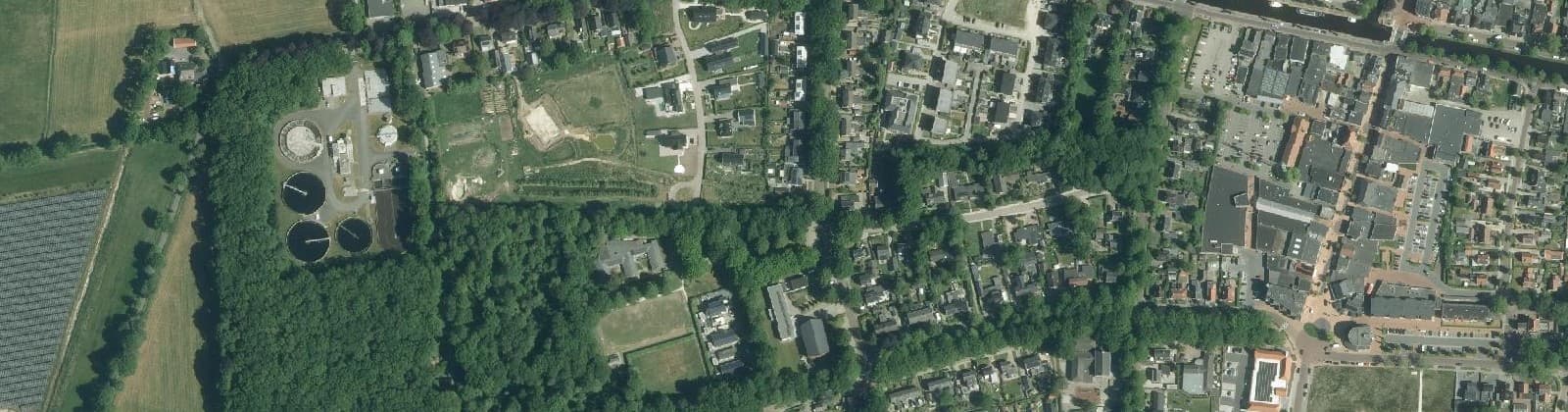 Luchtfoto van Oosterwolde-Duistereweg