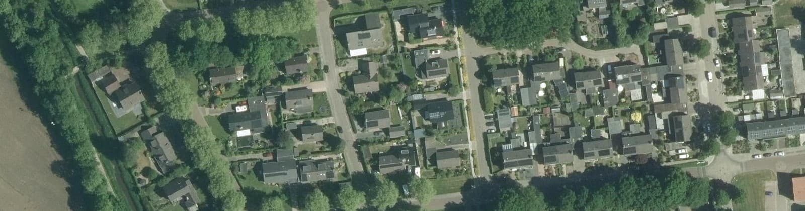 Luchtfoto van Oosterwolde-Slatten