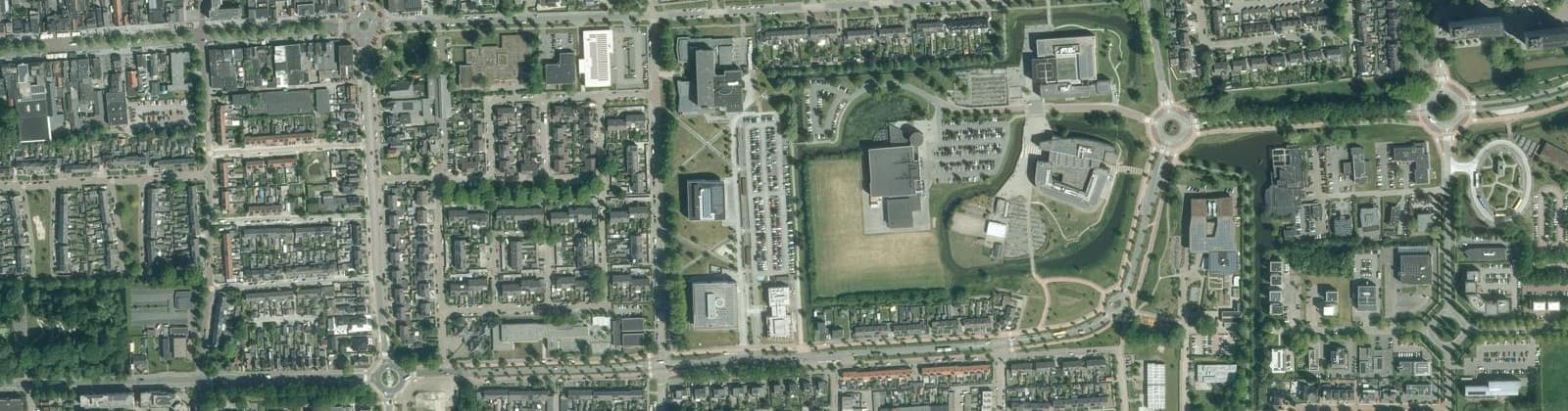 Luchtfoto van De Venen noord