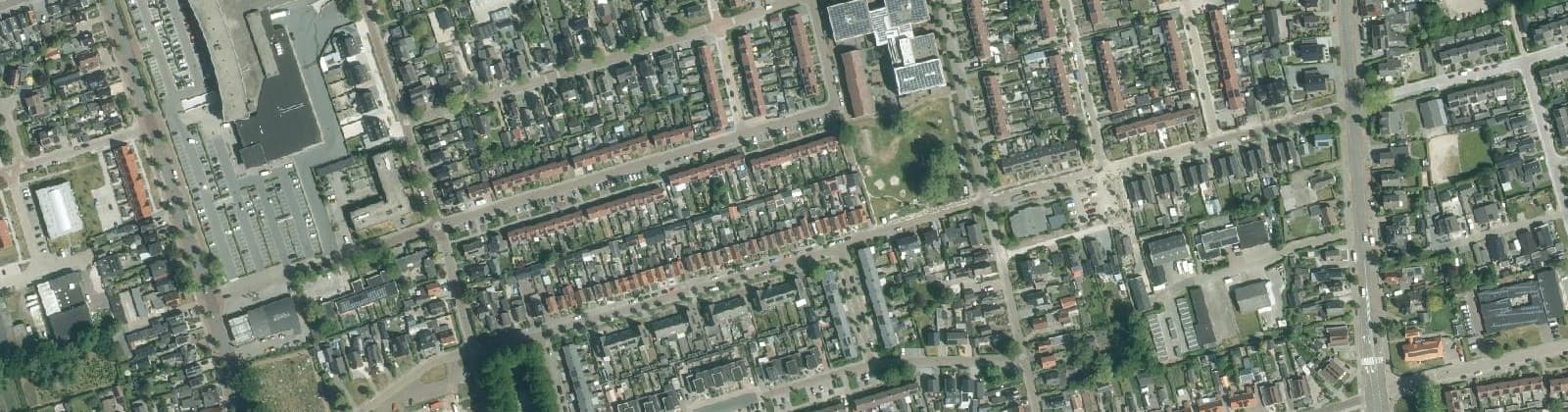 Luchtfoto van Noord-Oost noord