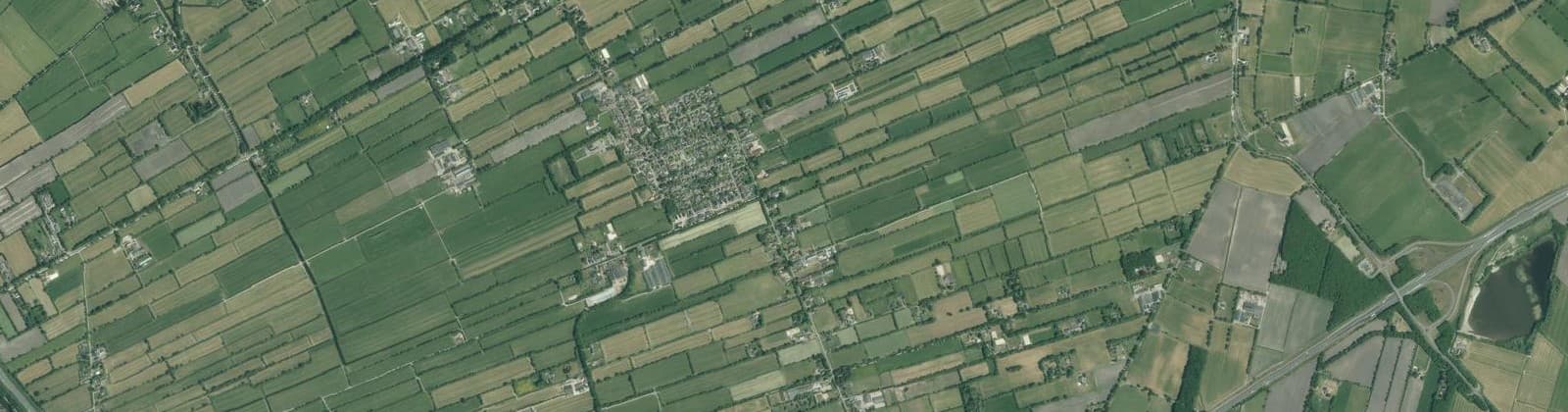 Luchtfoto van Drachtstercompagnie
