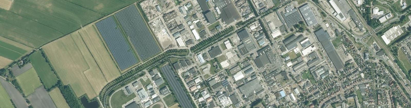 Luchtfoto van Wolvega-Schipsloot