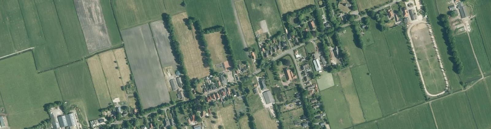 Luchtfoto van Ter Idzard