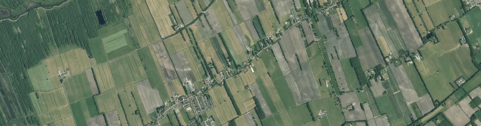 Luchtfoto van Steggerda-Buitengebied