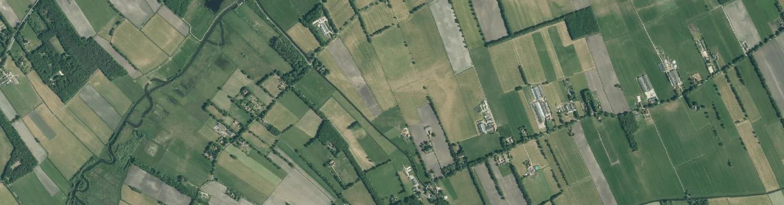Luchtfoto van De Hoeve-Buitengebied