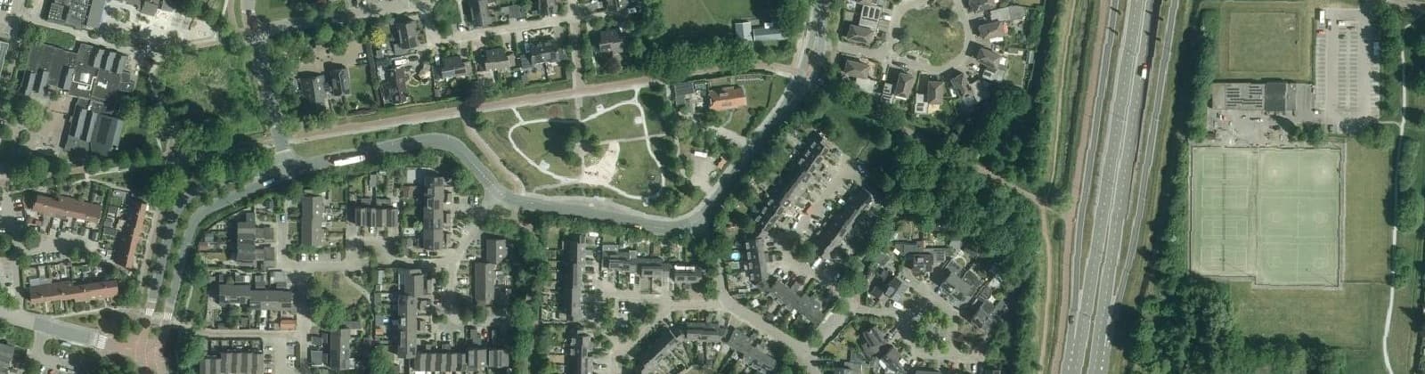 Luchtfoto van De Kampen/De Essen