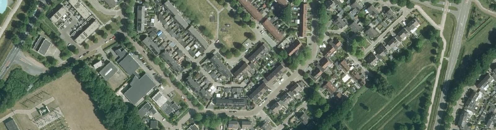 Luchtfoto van De Goorns