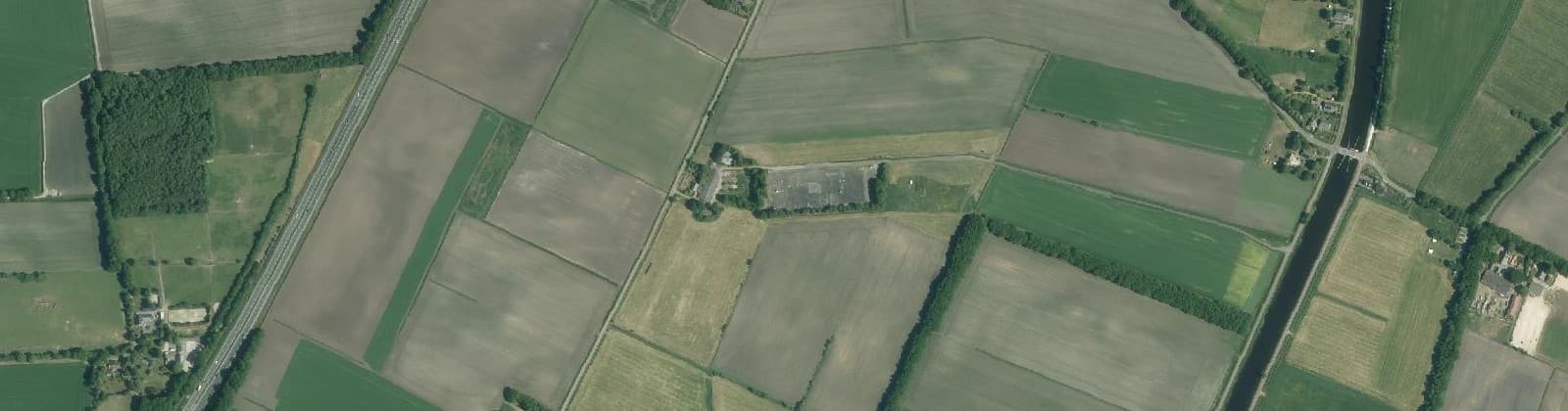 Luchtfoto van Het Grote Veld