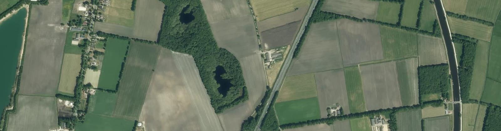 Luchtfoto van Buitengebied Ubbena Oost