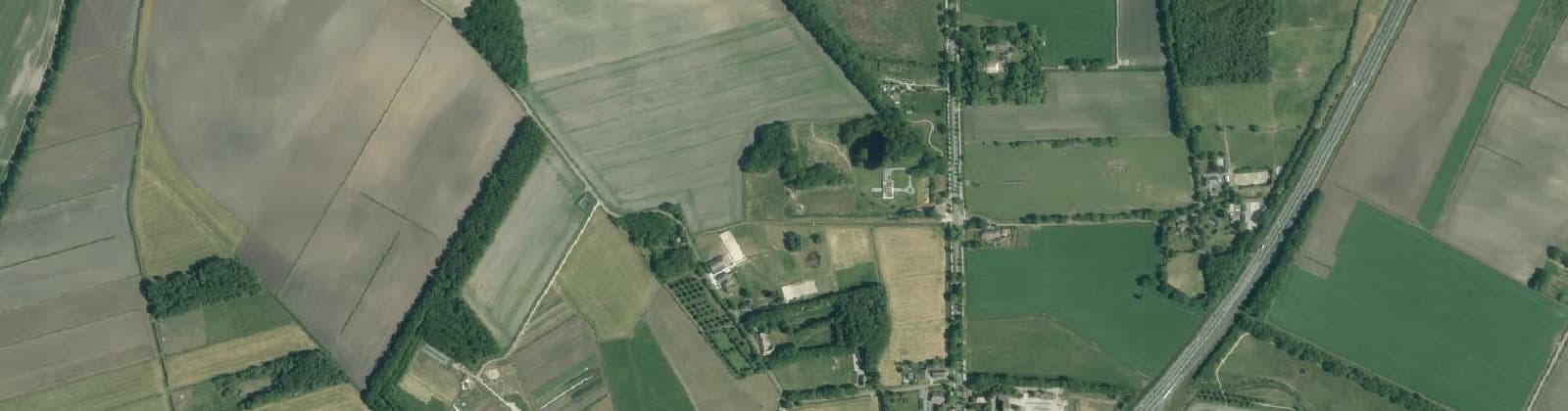 Luchtfoto van Rhee