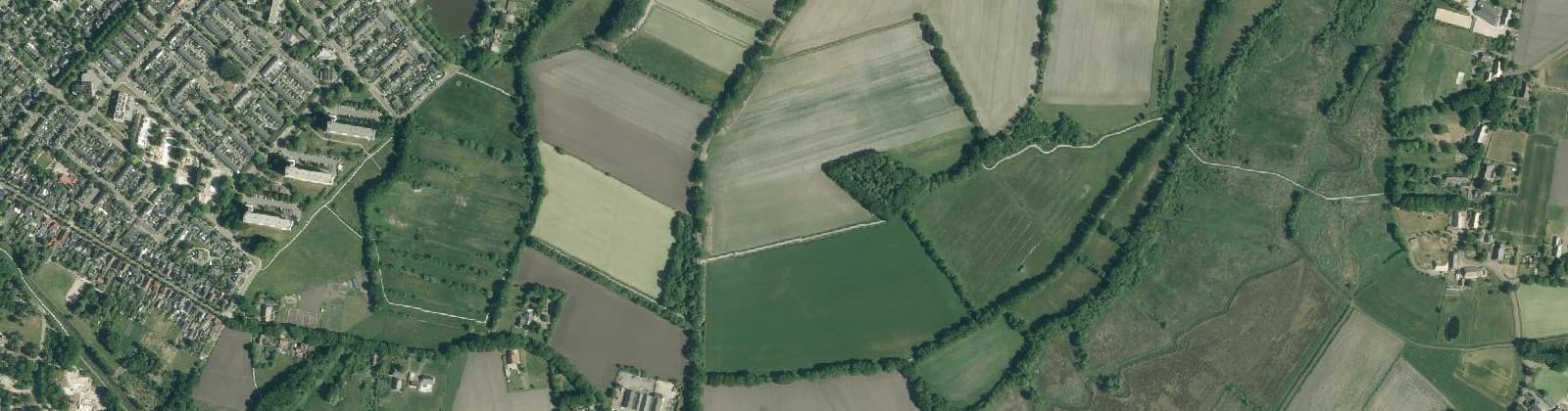 Luchtfoto van Buitengebied Schieven