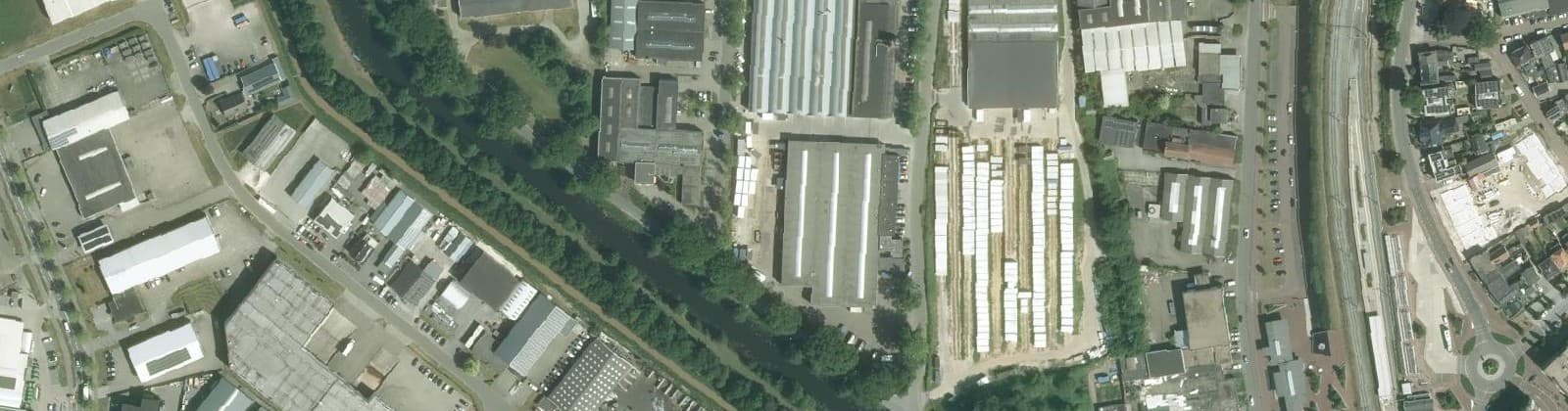Luchtfoto van Holwert