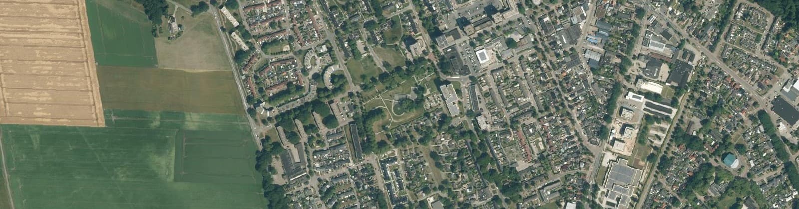 Luchtfoto van Emmermeer