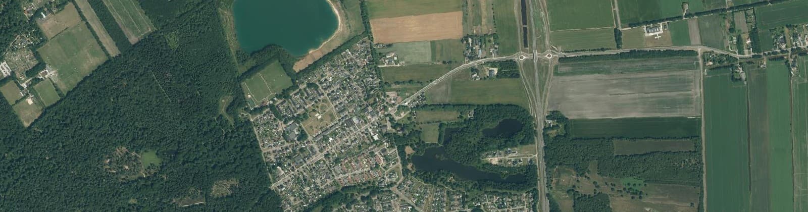 Luchtfoto van Emmerschans