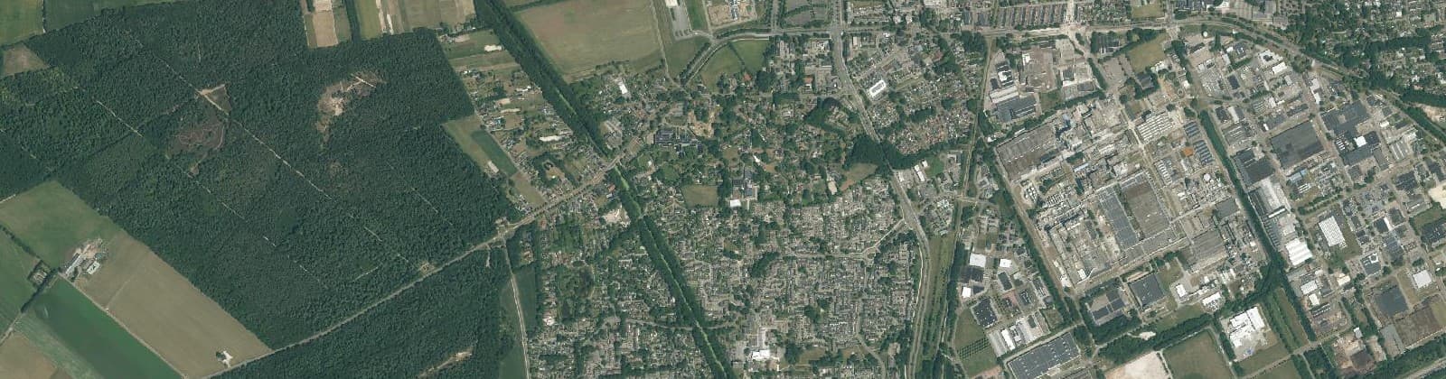Luchtfoto van Noordbarge