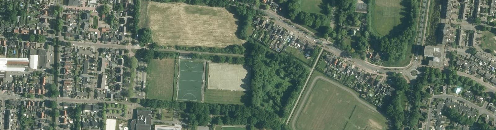 Luchtfoto van Bentinckspark