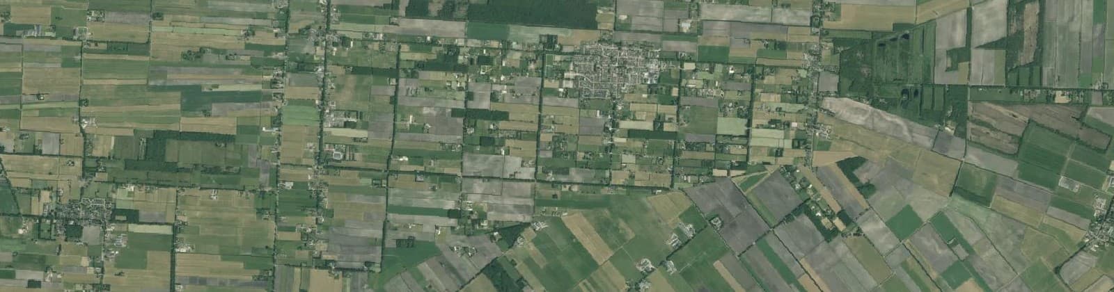 Luchtfoto van Verspreide huizen Elim-Zuid