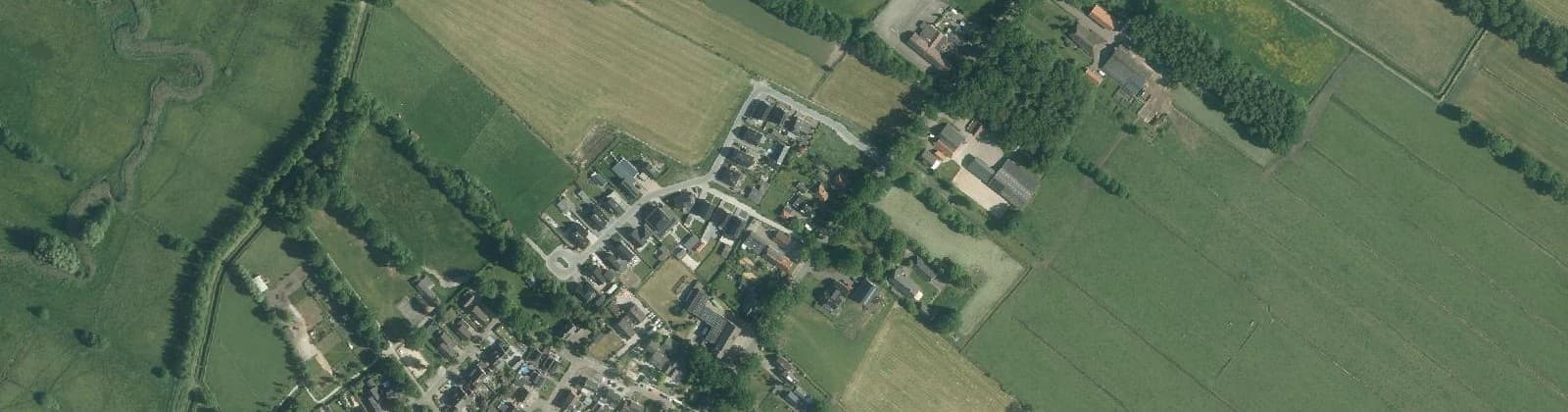 Luchtfoto van Stuifzand kern