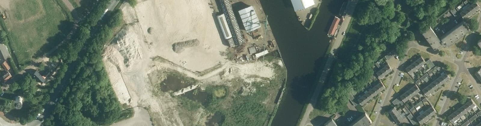 Luchtfoto van Oude Vaart