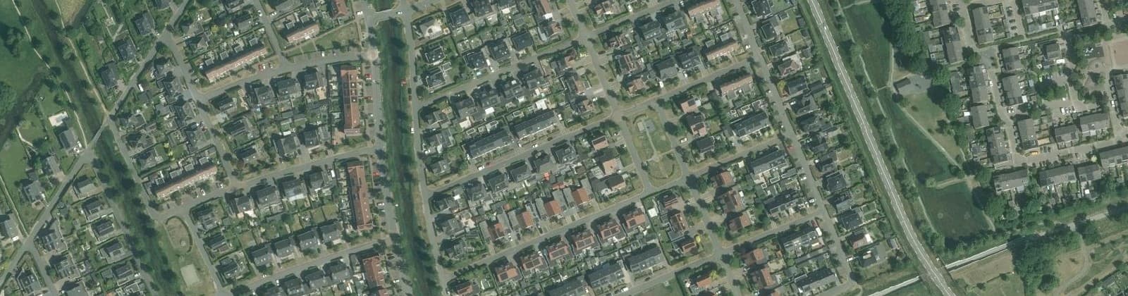 Luchtfoto van Plantenbuurt