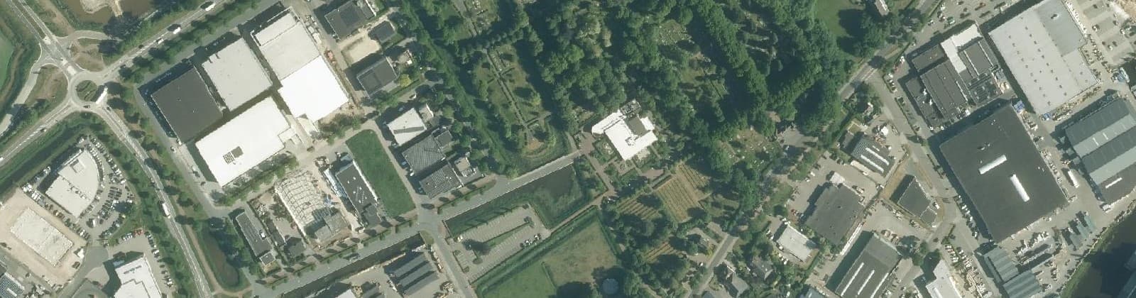 Luchtfoto van Industrie Oevers E