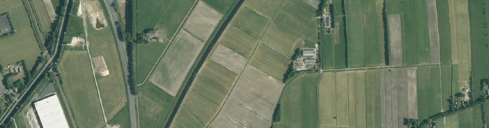 Luchtfoto van Verspreid gebied Meppel Noord