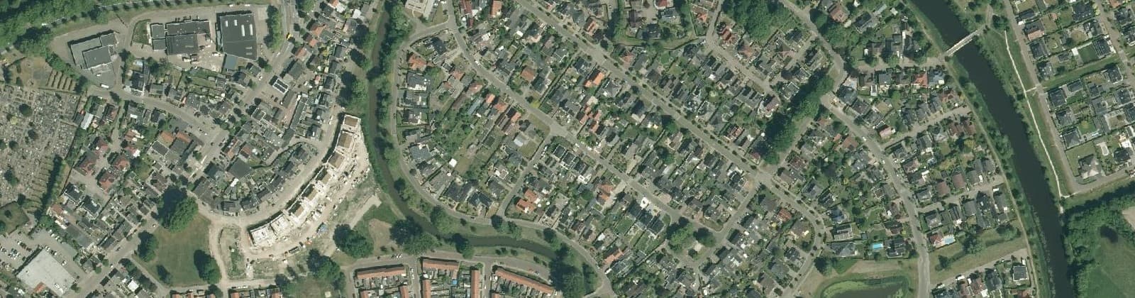Luchtfoto van Markgraven