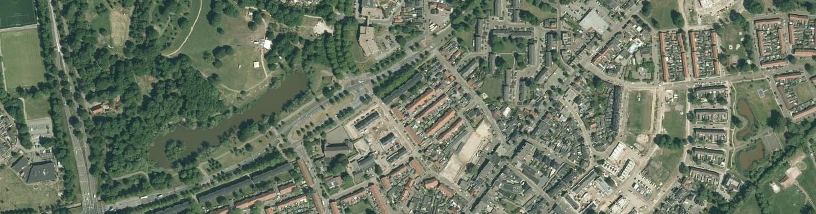 Luchtfoto van Wester Sluitersveldlanden
