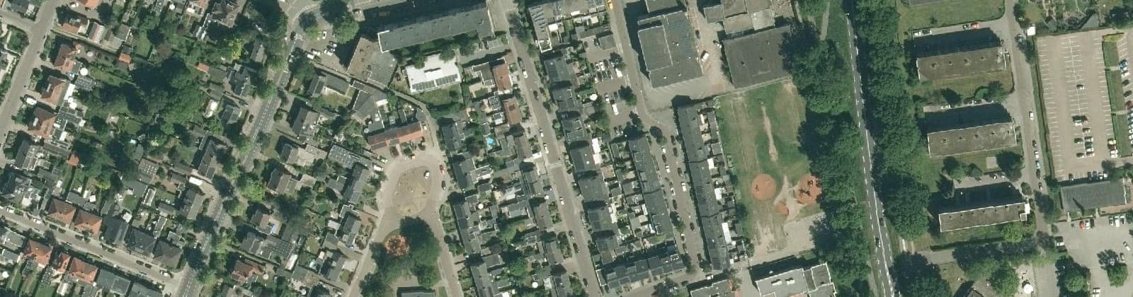 Luchtfoto van Hofkamp Oost