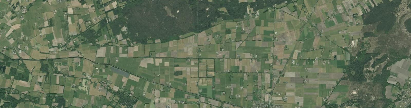 Luchtfoto van Verspreide huizen Dalmsholte