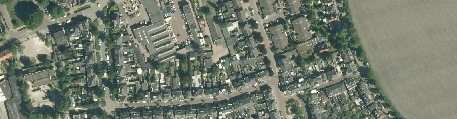 Luchtfoto van Hogeland-Zuid