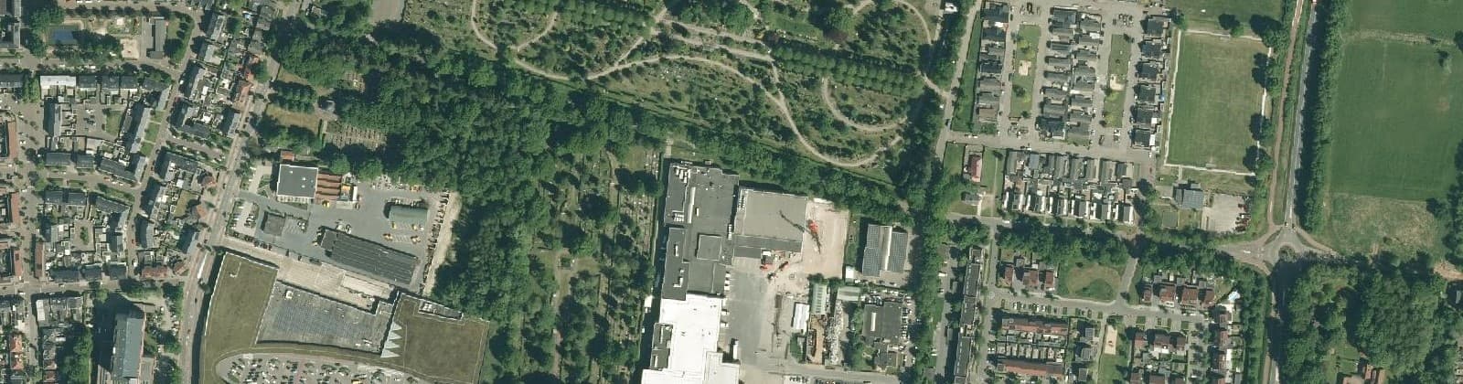 Luchtfoto van Sleutelkamp