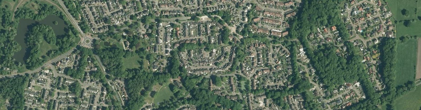Luchtfoto van Stroinkslanden Noord-Oost