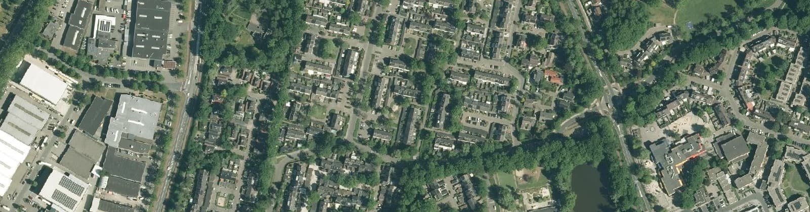 Luchtfoto van Stroinkslanden Noord-West