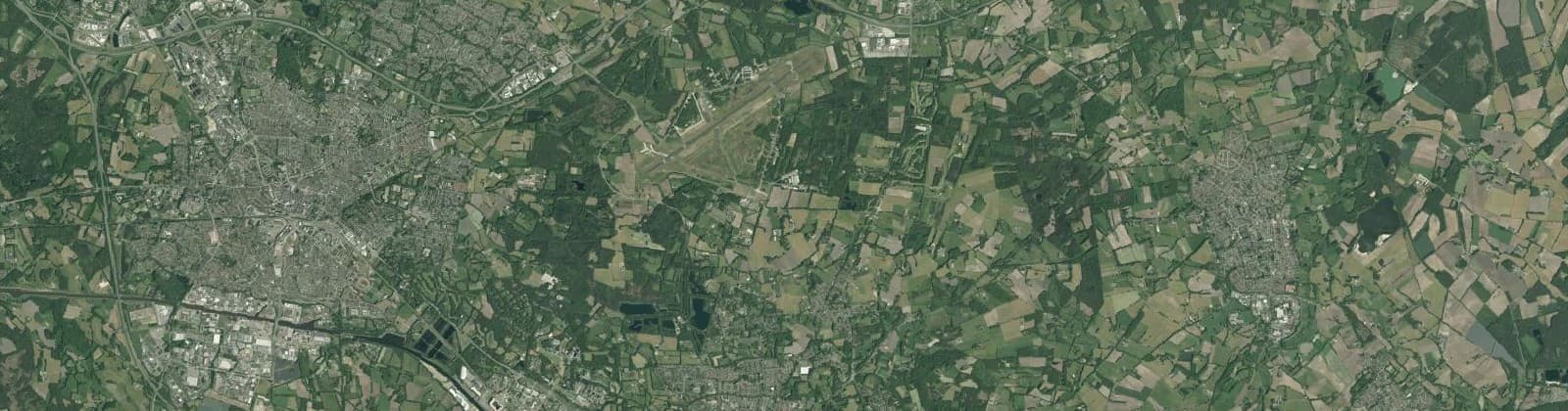 Luchtfoto van Buurtschap Lonneker-West