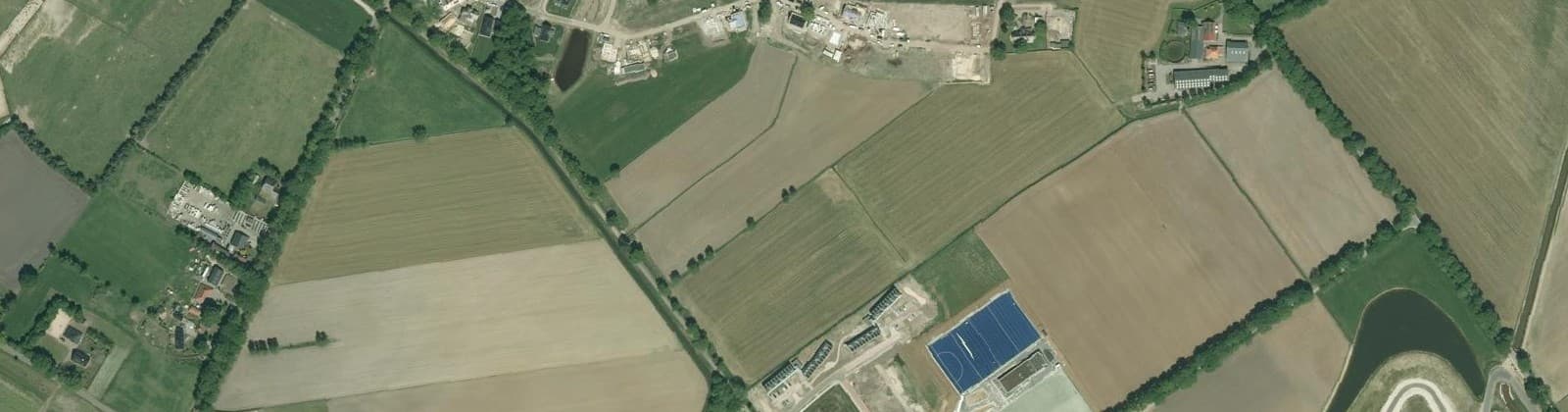 Luchtfoto van Havezate Es