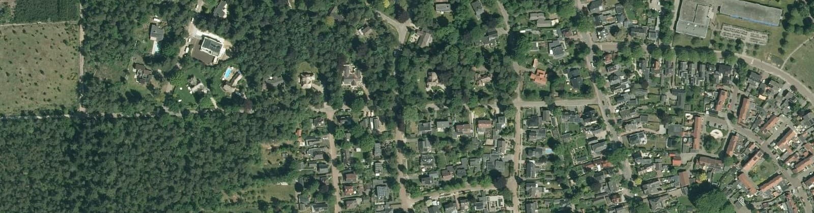 Luchtfoto van Zeeheldenwijk
