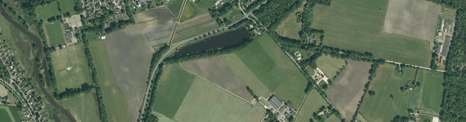 Luchtfoto van Boersingel