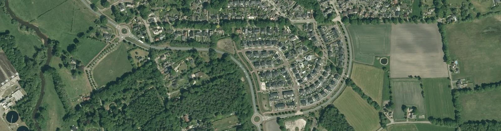Luchtfoto van Kruidenwijk Zuid