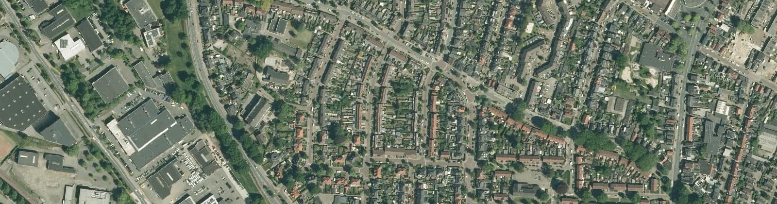 Luchtfoto van 't Wilbert