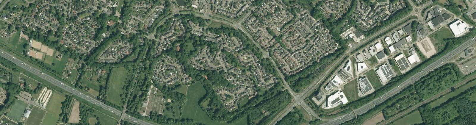 Luchtfoto van Bartelinkshoek