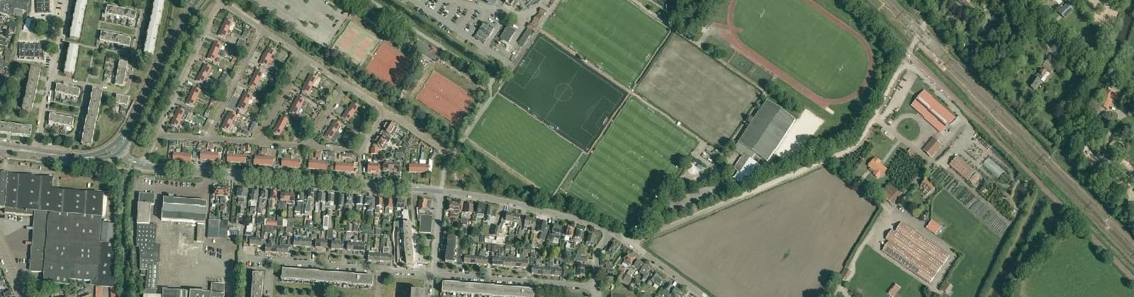 Luchtfoto van Veldwijk Zuid