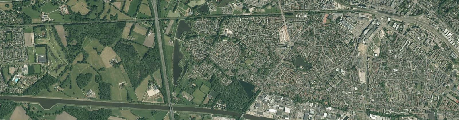 Luchtfoto van Nijverheid